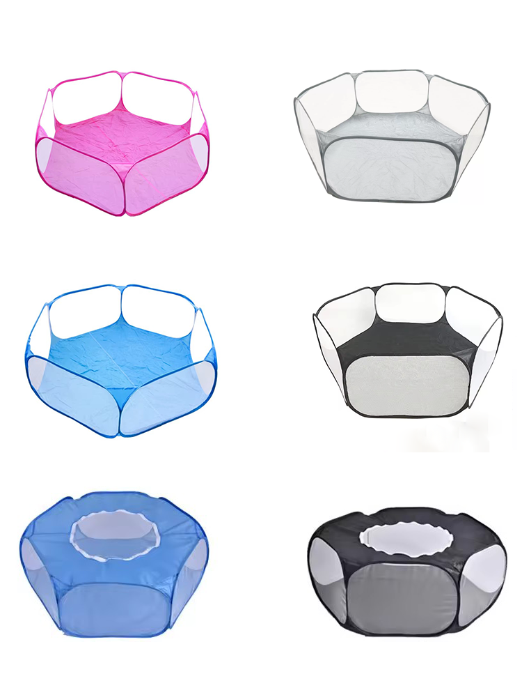 Les coloris disponibles du parc pop-up à couvercle zippé
