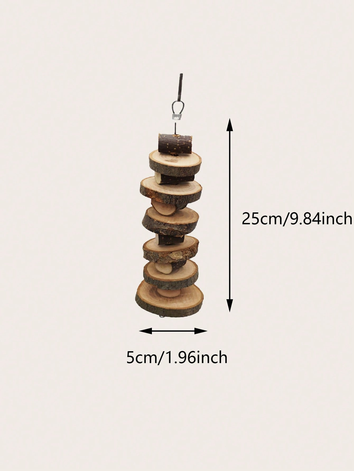 Cotes de la brochette : 25 cm de haut sur 5 cm de diamètre