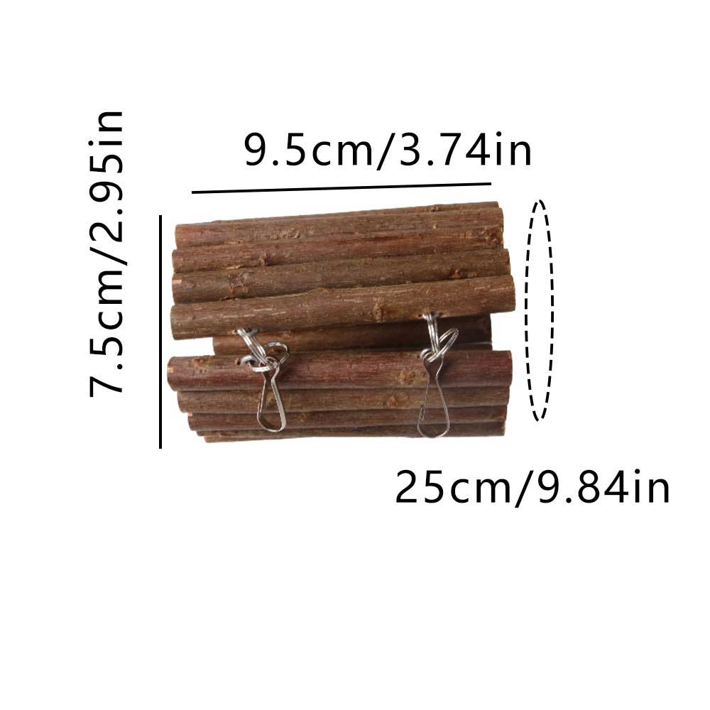 Cotes du tunnel : 25 cm de long, ouverture de 7,5 cm, hauteur 9,5 cm