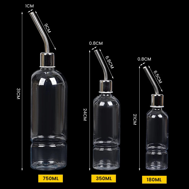 Schéma des trois formats : 20, 24 et 31 cm de haut, embout de 8 mm